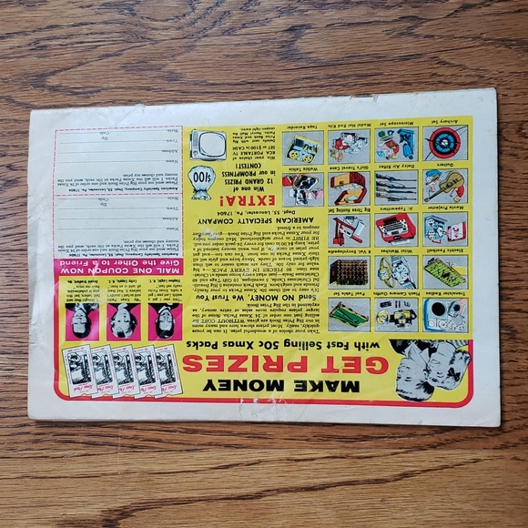 Vintage 60s G.I. Juniors Vol. 1 No. 98 Harvey Hits Harvey Comics Comic Book - Picture 16 of 16